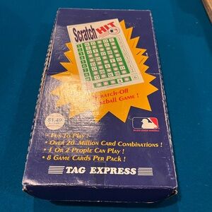 1994 Tag Express Scratch Hit Baseball Cards